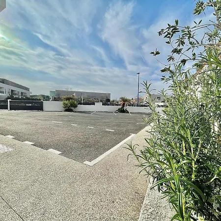 L'actuel,new Studio, Parking, Air Conditioning アパート アルジェレス・シュル・メール